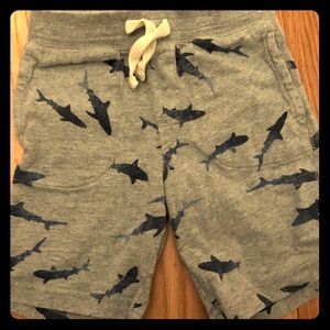 GAP shark print boys’ shorts in size 5T
